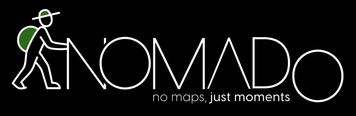 NomadoAI logo – AI-powered travel planning app